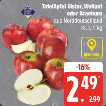 Marktkauf Tafeläpfel Elstar, Wellant oder Braeburn Angebot