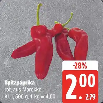 Marktkauf Spitzpaprika Angebot