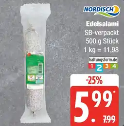 Marktkauf NORDISCH Edelsalami Angebot