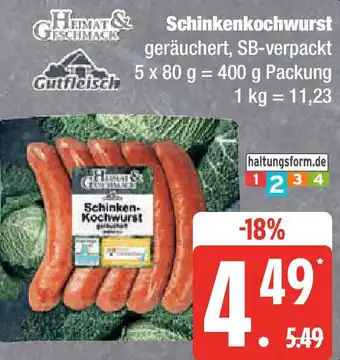 Marktkauf HEITMAT & GESCHMACK Schinkenkochwurst Angebot