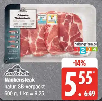 Marktkauf Gutfleisch Nackensteak Angebot