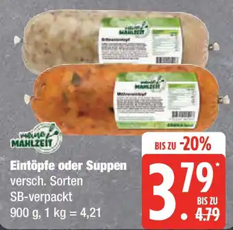 Marktkauf MAHLZEIT Eintöpfe oder Suppen Angebot