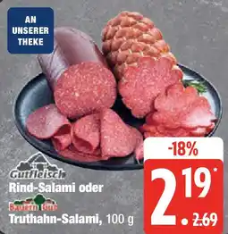 Marktkauf Gutfleisch Rind-Salami oder Truthahn-Salami Angebot