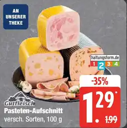 Marktkauf Gutfleisch Pasteten-Aufschnitt Angebot