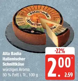 Marktkauf Alta Badia italienischer Schnittkäse Angebot