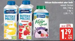 Marktkauf Milram Buttermilch oder Kefir Angebot