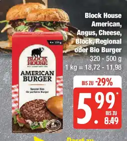 Marktkauf Block, Regional oder Bio Burger Angebot