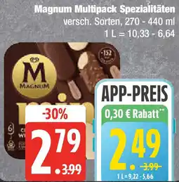 Marktkauf Magnum Multipack Spezialitäten Angebot