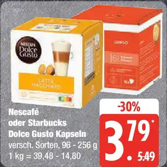 Marktkauf Nescafé oder Starbucks Dolce Gusto Kapseln Angebot