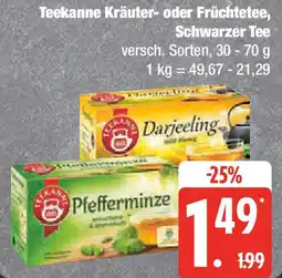 Marktkauf Teekanne Kräuter- oder Früchtetee, Schwarzer Tee Angebot