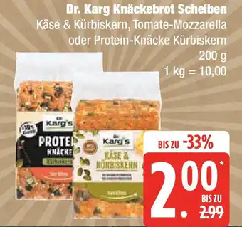 Marktkauf Dr. Karg Knäckebrot Scheiben Angebot