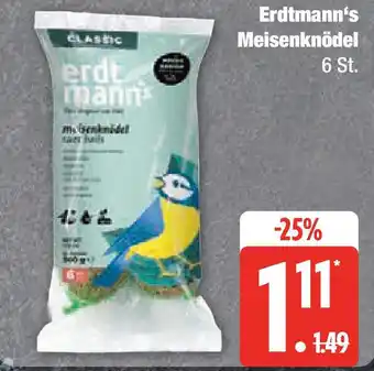 Marktkauf Erdtmann's Meisenknödel Angebot