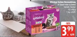 Marktkauf Whiskas Katzen Nassnahrung Angebot