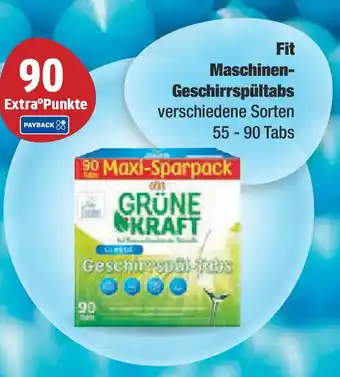 Marktkauf Fit Maschinen- Geschirrspültabs Angebot