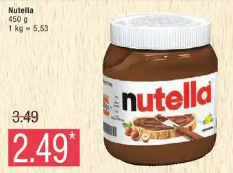 Marktkauf Nutella Angebot