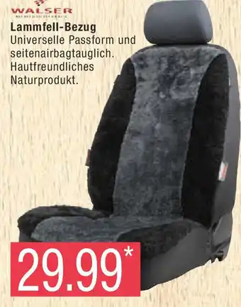 Marktkauf WALSER Lammfell-Bezug Angebot