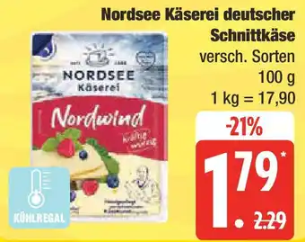 Marktkauf Nordsee Käserei deutscher Schnittkäse Angebot