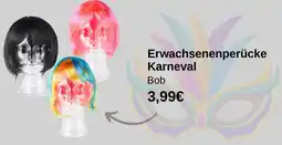 KiK Erwachsenenperücke Karneval Bob Angebot