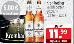 Getränke Quelle Krombacher Angebot