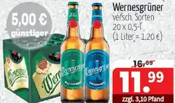 Getränke Quelle Wernesgrüner Angebot