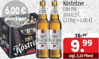 Getränke Quelle Köstritzer Edel Pils Angebot