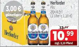 Getränke Quelle Herforder Pils Angebot