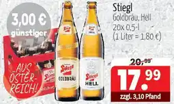 Getränke Quelle Stiegl Goldbräu, Hell Angebot