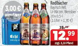 Getränke Quelle Redlbacher Bayrisch Hell, Ur-Märzen, Weissbier Angebot