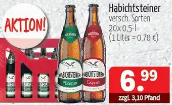 Getränke Quelle Habichtsteiner versch. Sorten Angebot