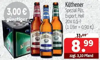 Getränke Quelle Köthener Spezial Pils Angebot