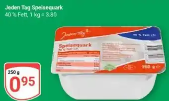 Globus Jeden Tag Speisequark Angebot