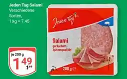 Globus Jeden Tag Salami Angebot