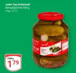 Globus Jeden Tag Gurkentopf Angebot