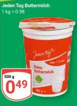 Globus Jeden Tag Buttermilch Angebot