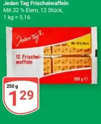 Globus Jeden Tag Frischeiwaffein Angebot