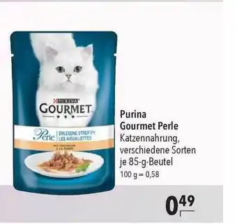 CITTI Markt Purina Gourmet Perle 85g Beutel Angebot