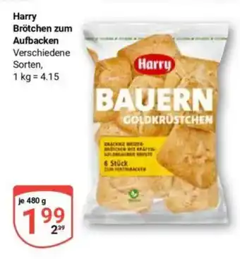 Globus Harry Brötchen zum Aufbacken Angebot