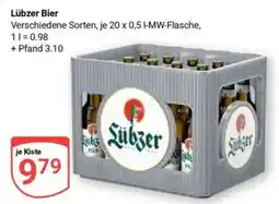 Globus Lübzer Bier Angebot