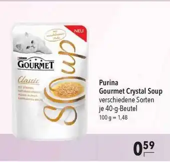 CITTI Markt Purina Gourmet Crystal Soup 40g Beutel Angebot