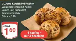 Globus GLOBUS Kürbiskernbrötchen Angebot