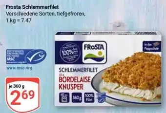 Globus Frosta Schlemmerfilet Angebot