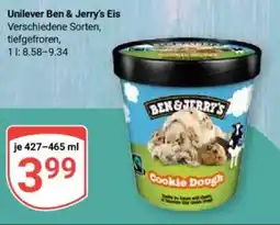 Globus Unilever Ben & Jerry's Eis Angebot