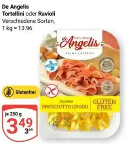 Globus De Angelis Tortellini oder Ravioli Angebot