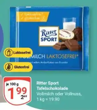 Globus Ritter Sport Tafelschokolade Angebot