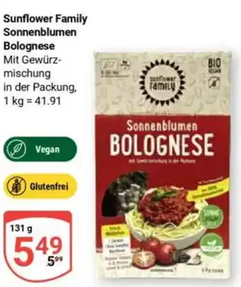 Globus Sunflower Family Sonnenblumen Bolognese Angebot