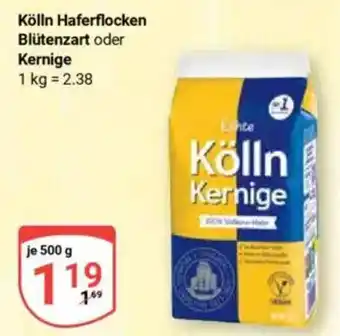 Globus Kölln Haferflocken Blütenzart oder Kernige Angebot