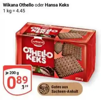 Globus Wikana Othello oder Hansa Keks Angebot