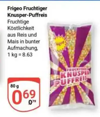 Globus Frigeo Fruchtiger Knusper-Puffreis Angebot