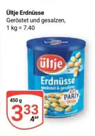 Globus Ültje Erdnüsse Angebot