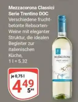 Globus Mezzacorona Classici Serie Trentino DOC Angebot